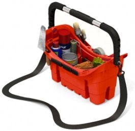 KETER FLEXI TOOL BAG RED WITH METAL HANDLE  KETER FLEXI ΕΡΓΑΛΕΙΟΘΗΚΗ ΜΕ ΜΕΤΑΛΛΙΚΟ ΧΕΡΟΥΛΙ ΣΕ ΧΡΩΜΑ ΚΟΚΚΙΝΟ 